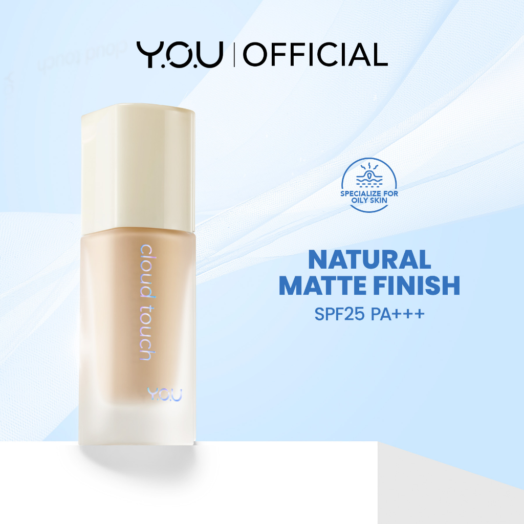 YOU Cloud Touch Blurring Skin Tint 20ml (Liquid Foundation) - W706 Warm Buff *