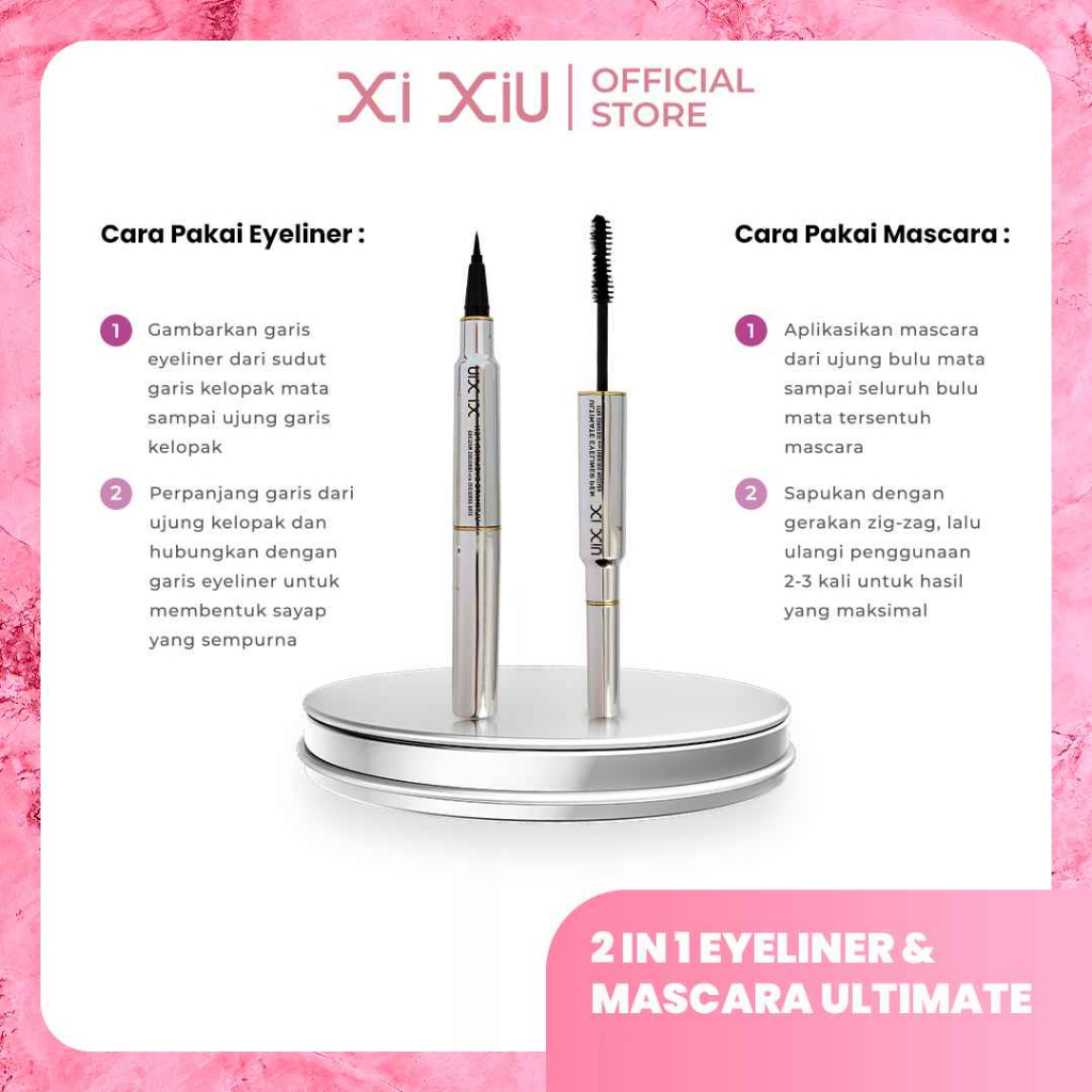 Xi Xiu Ultimate Eyeliner Pen With Fabulous Mascara