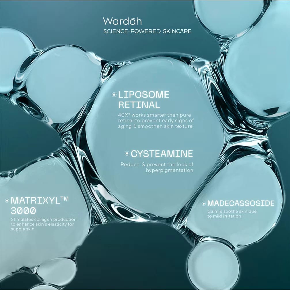 Wardah Radiant Resurfacing Retinal Liposome + Cysteamine Serum 30ml