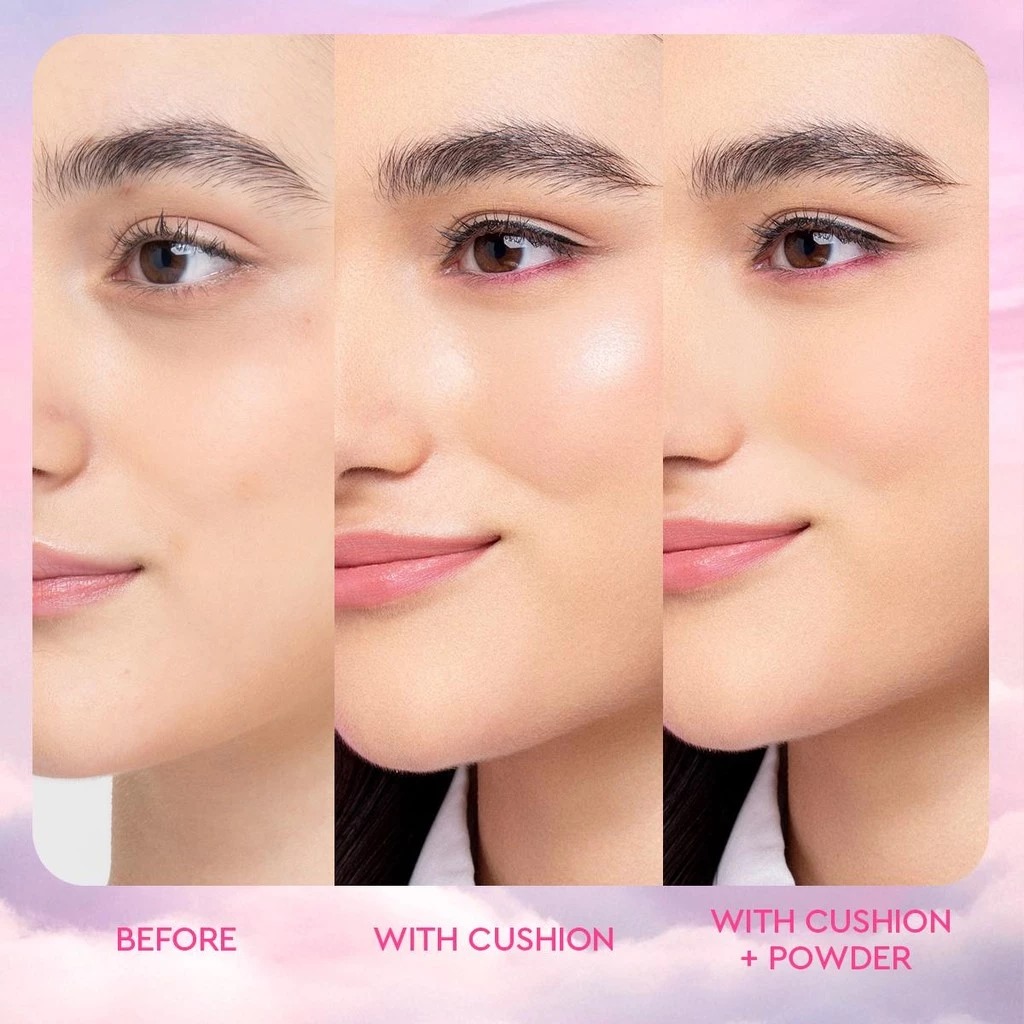 Glad 2 Glow 2in1 Perfect Pair Cushion Powder - 02 Praline