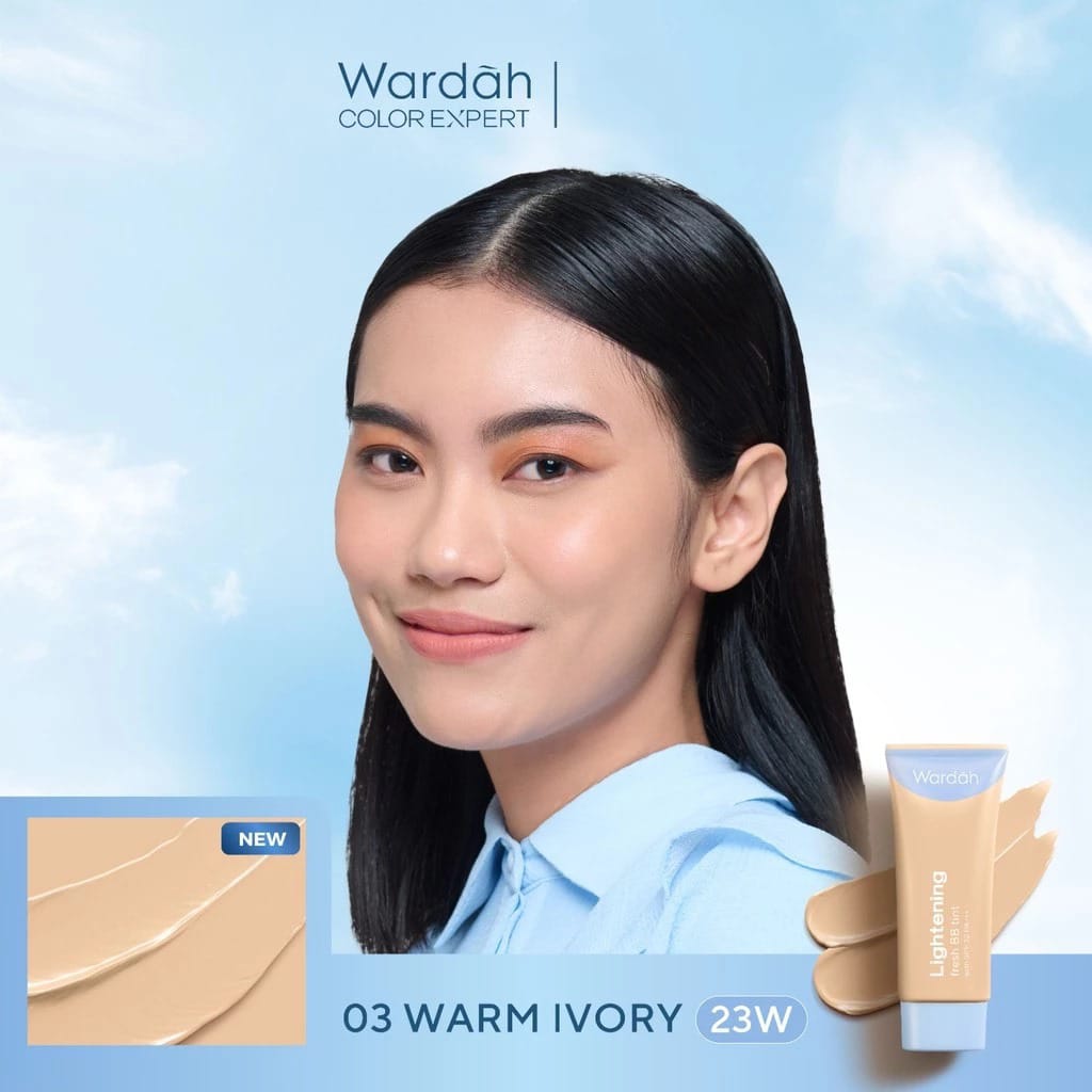 Wardah Lightening Fresh BB Tint 30ml - 03 Warm Ivory (23W)