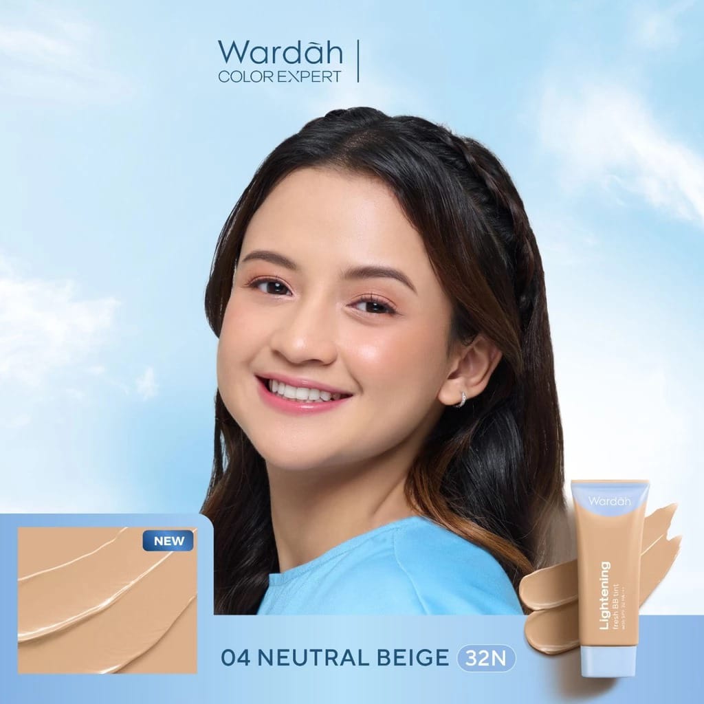 Wardah Lightening Fresh BB Tint 30ml - 04 Neutral Beige (32N)