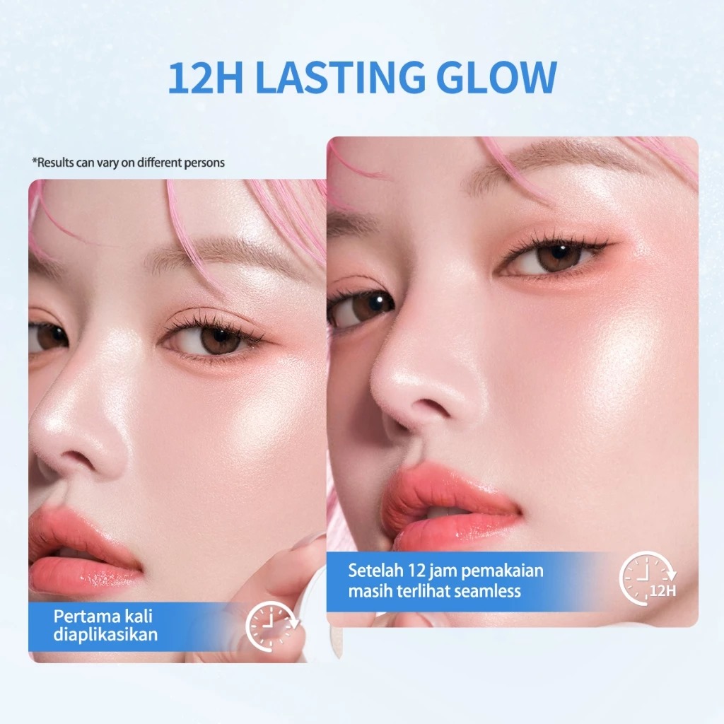 BNB Barenbliss Moist Mochi Paste Powder Highlighter 4.5gr - H99 Cranberry Crush