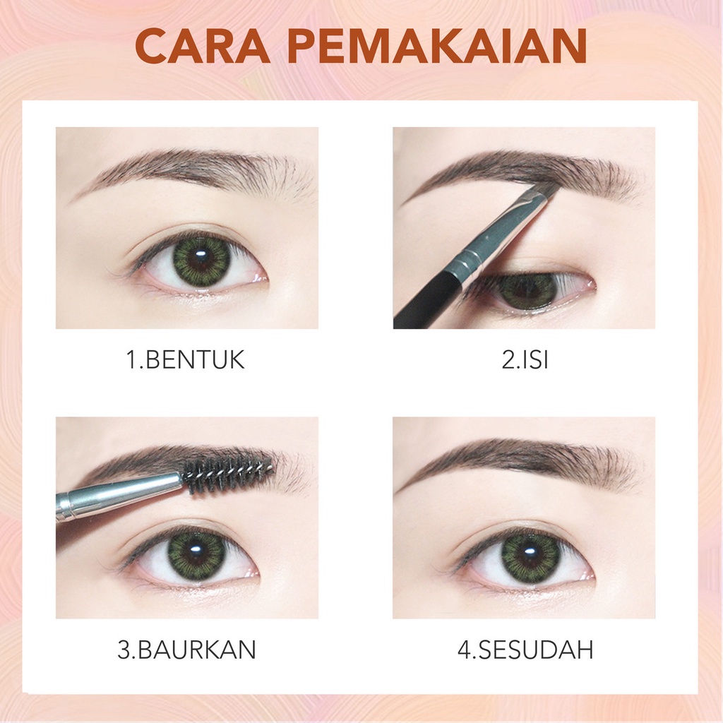 YOU Colorland Art Shaping Brow Pomade BR01 Natural Brown *