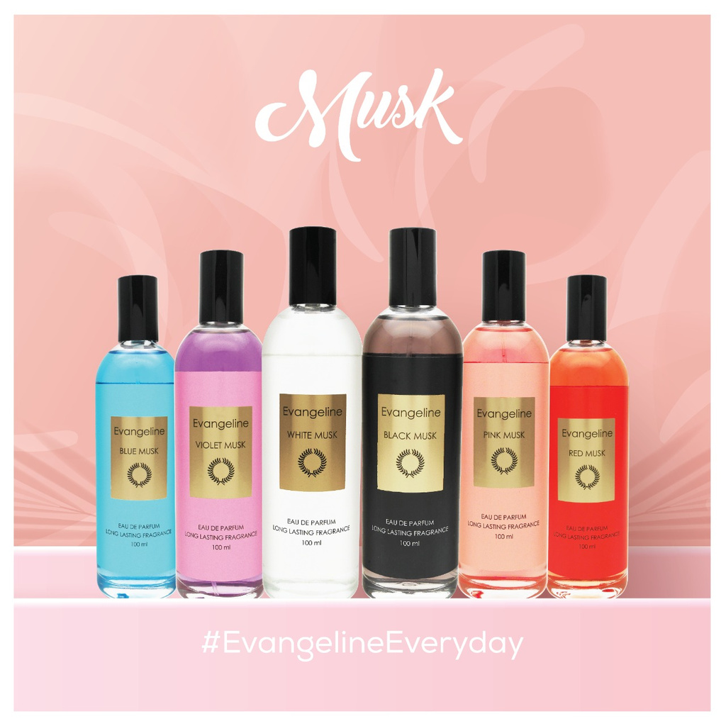 Evangeline Eau De Parfum Musk 100ml - White