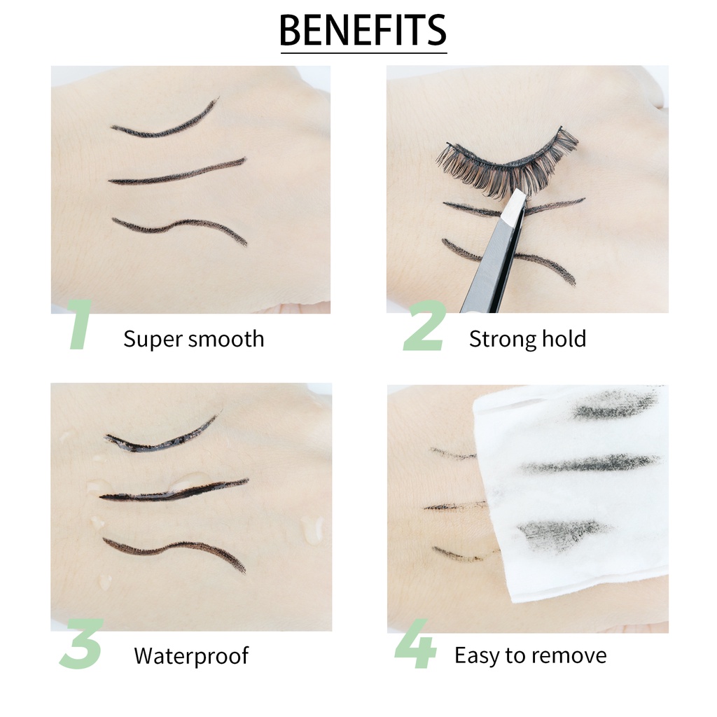 Glam Fix Adhesive Lash Liner (Eyeliner + Lem Bulu Mata)