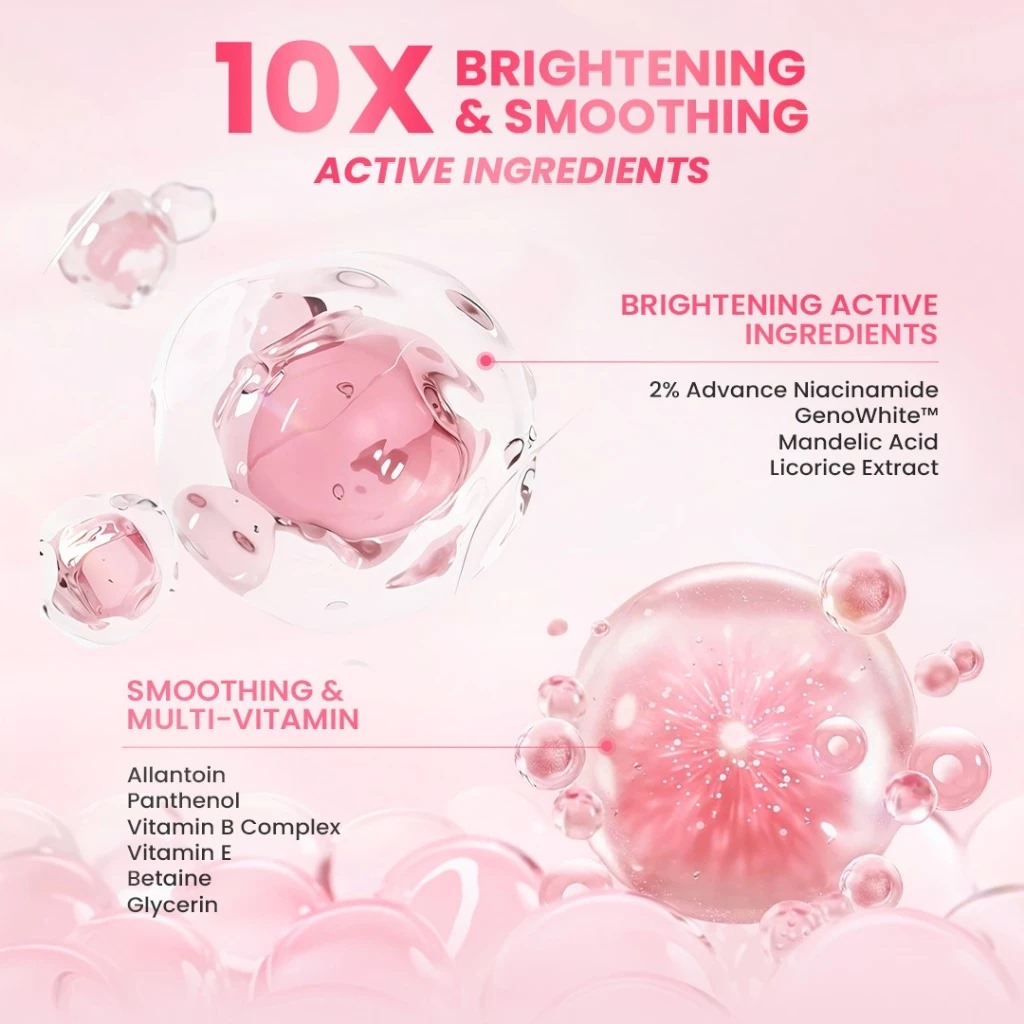 Hanasui Glow Expert 10X Brightening & Smoothing Essence 105ml