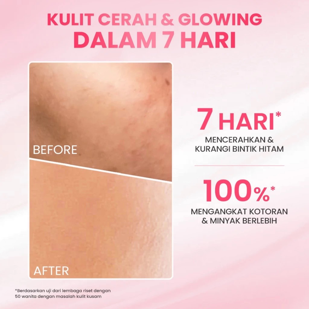 Hanasui Glow Expert 10X Brightening & Smoothing Gentle Cleanser 60gr