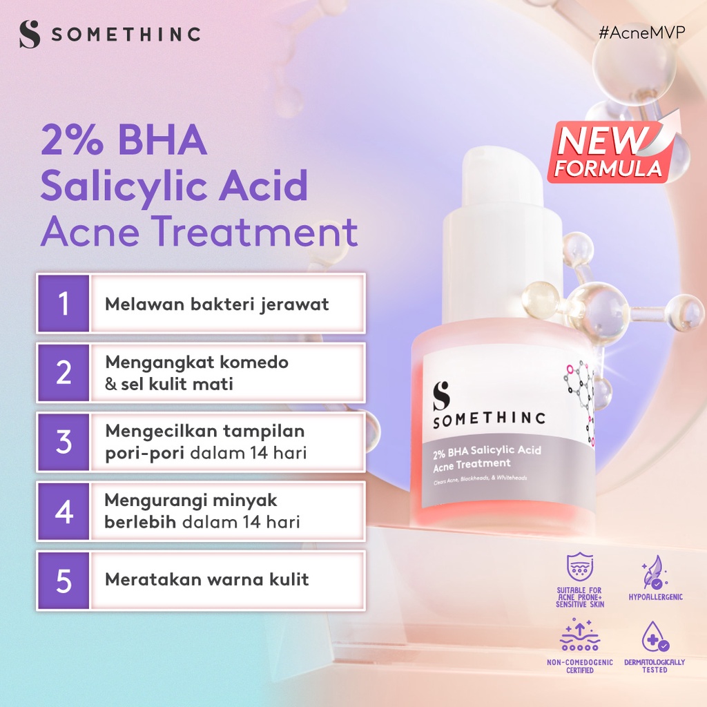 Somethinc 2% BHA Salicylic Acid Acne Treatment 20ml