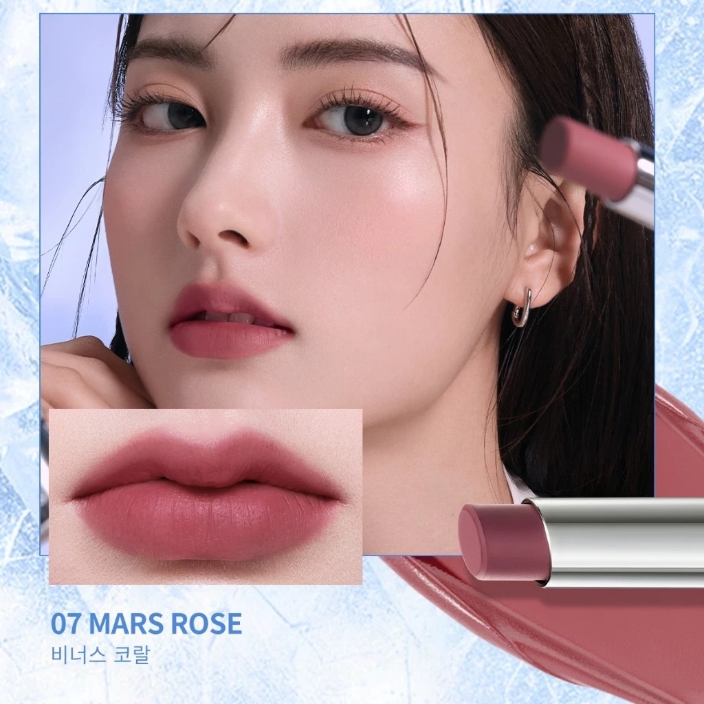 BNB Barenbliss No Gravity Transferproof Matte Lipstick 3gr - 07 Mars Rose
