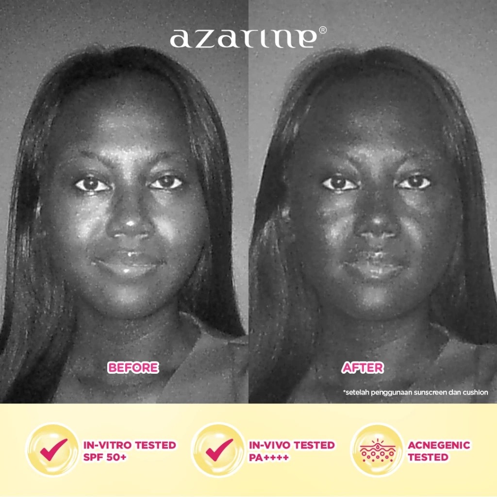 Azarine Covermatte Sunscreen Cushion 11gr - 01 Éclair