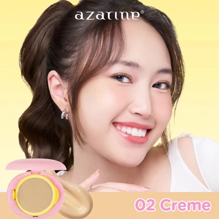 Azarine Covermatte Sunscreen Cushion 11gr - 02 Crème