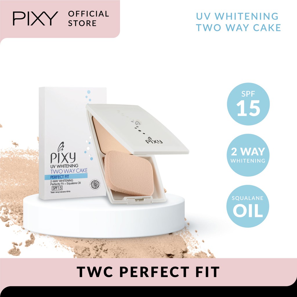 Pixy UV Whitening TWC Perfect Fit Full Size 03 Golden Beige