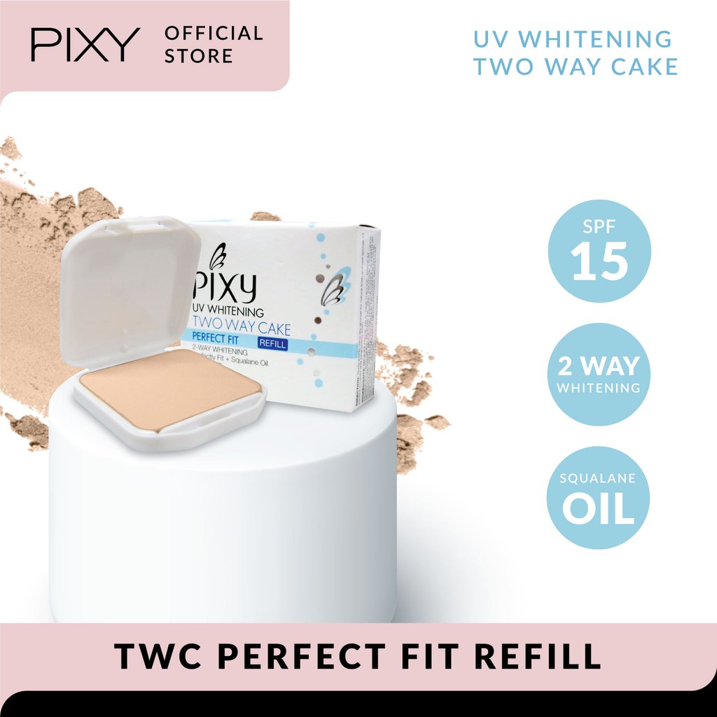 Pixy UV Whitening TWC Perfect Fit REFILL 03 Golden Beige