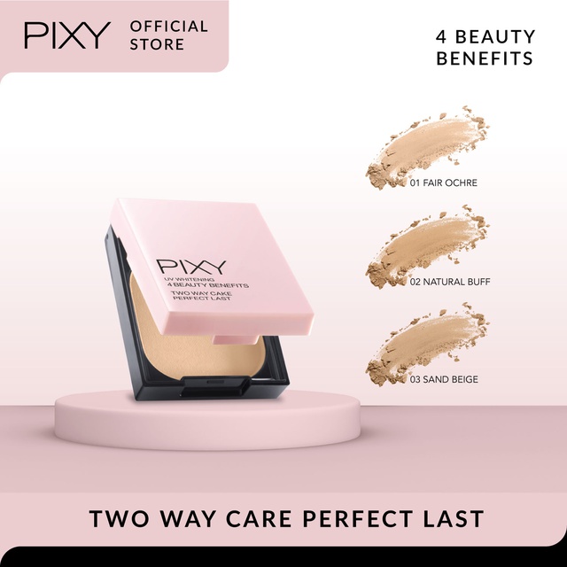 Pixy UV Whitening 4 Beauty Benefits TWC Perfect Last Full Size - 02 Natural Buff