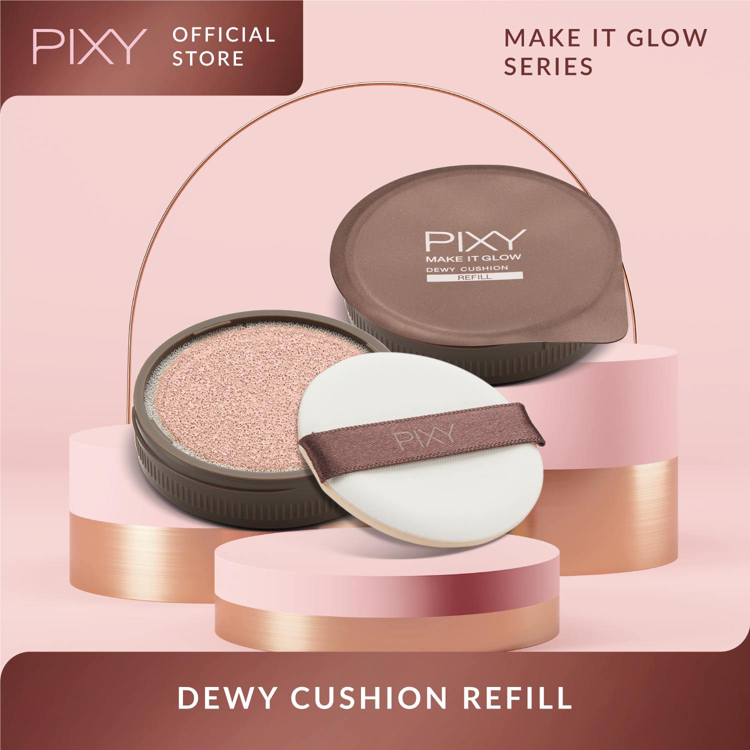 Pixy Make It Glow Dewy Cushion SPF 23 PA++ REFILL 401 Sandy Beige