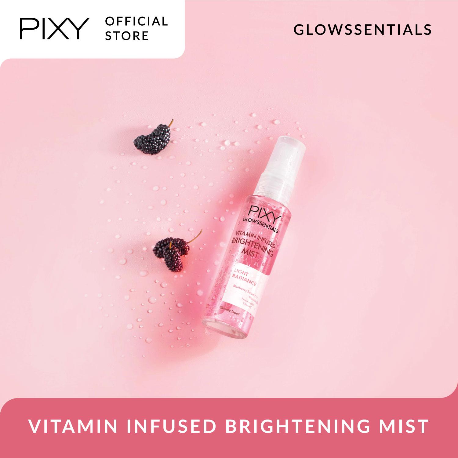 Pixy Glowssentials Vitamin Infused Brightening Mist 60ml (Pink - Light Radiant)