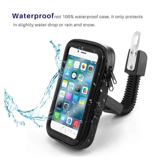 Holder Motor Waterproof Jepit SPION Maks 6.3inch