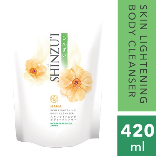 Shinzui Sabun Cair REFILL 380ml Hana (Body Cleanser)