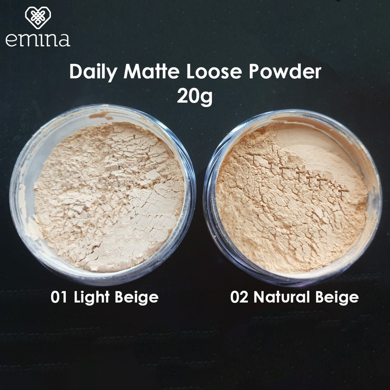 Emina Daily Matte Loose Powder 20gr 01 Light Beige