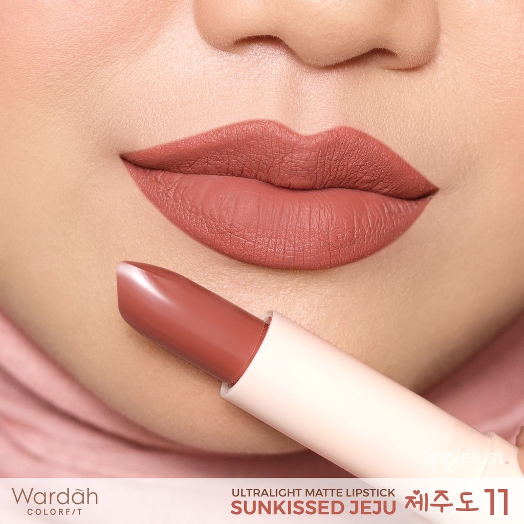 Wardah Colorfit Ultralight Matte Lipstick 11 Sunkissed Jeju