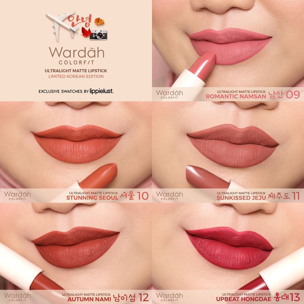 Wardah Colorfit Ultralight Matte Lipstick 11 Sunkissed Jeju