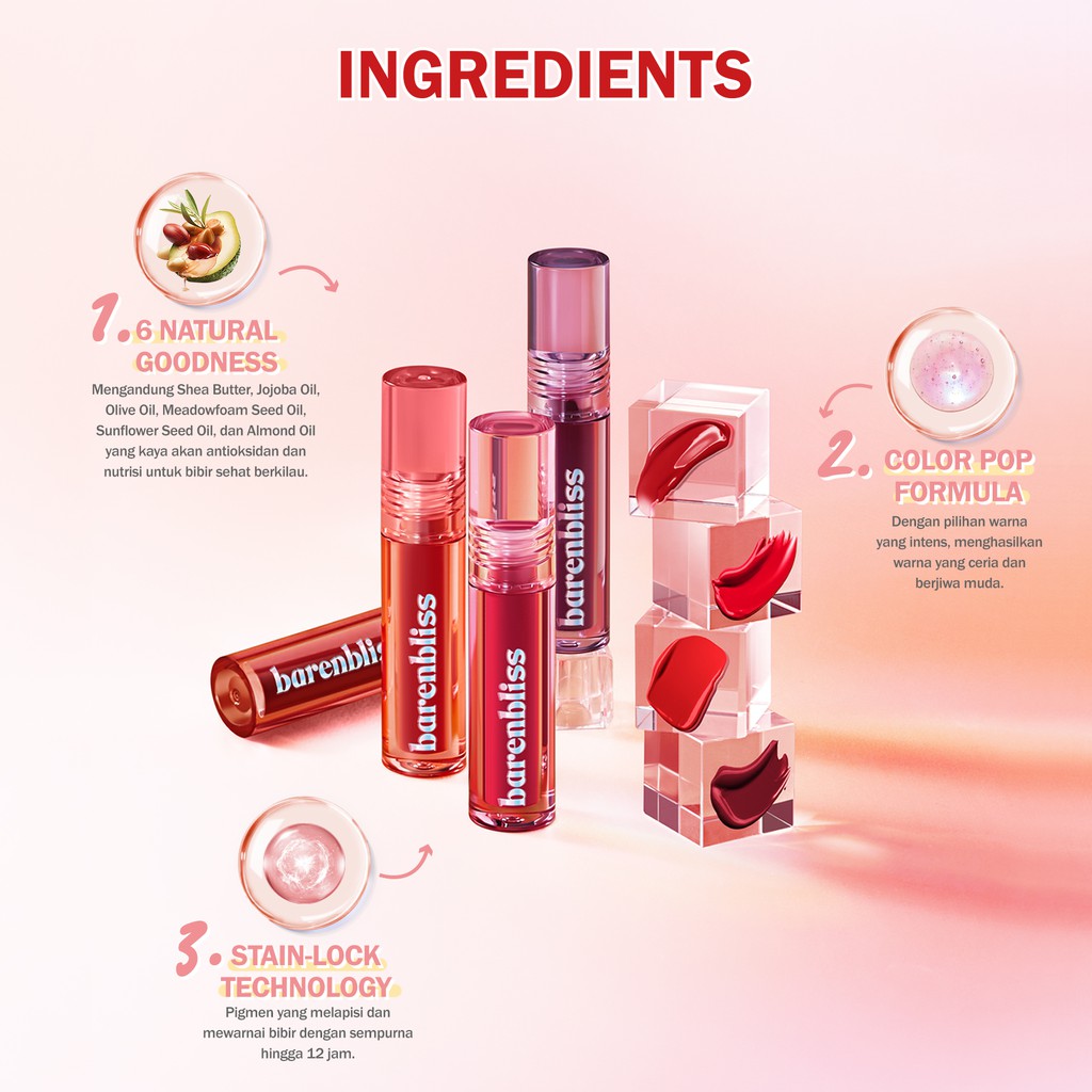 BNB Barenbliss Peach Makes Perfect Lip Tint - 03 Take Change