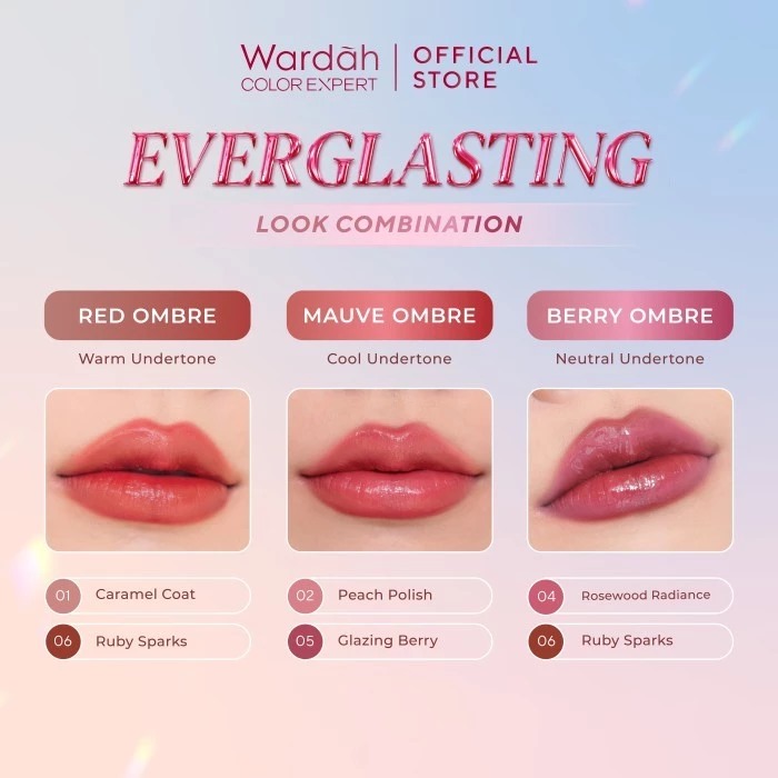 Wardah Glasting Liquid Lip 3.5gr (Lip Cream Transferproof) - 14 Latte Lacquer