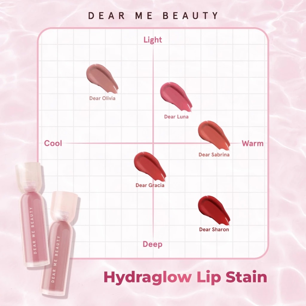 Dear Me Beauty Hydraglow Lip Stain 3.5ml - Dear Luna