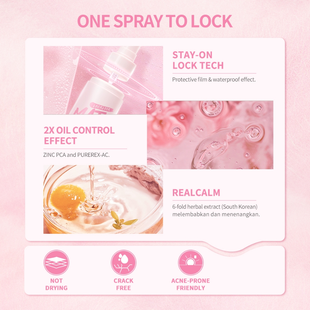 BNB Barenbliss Locklook Matte Setting Spray 50ml