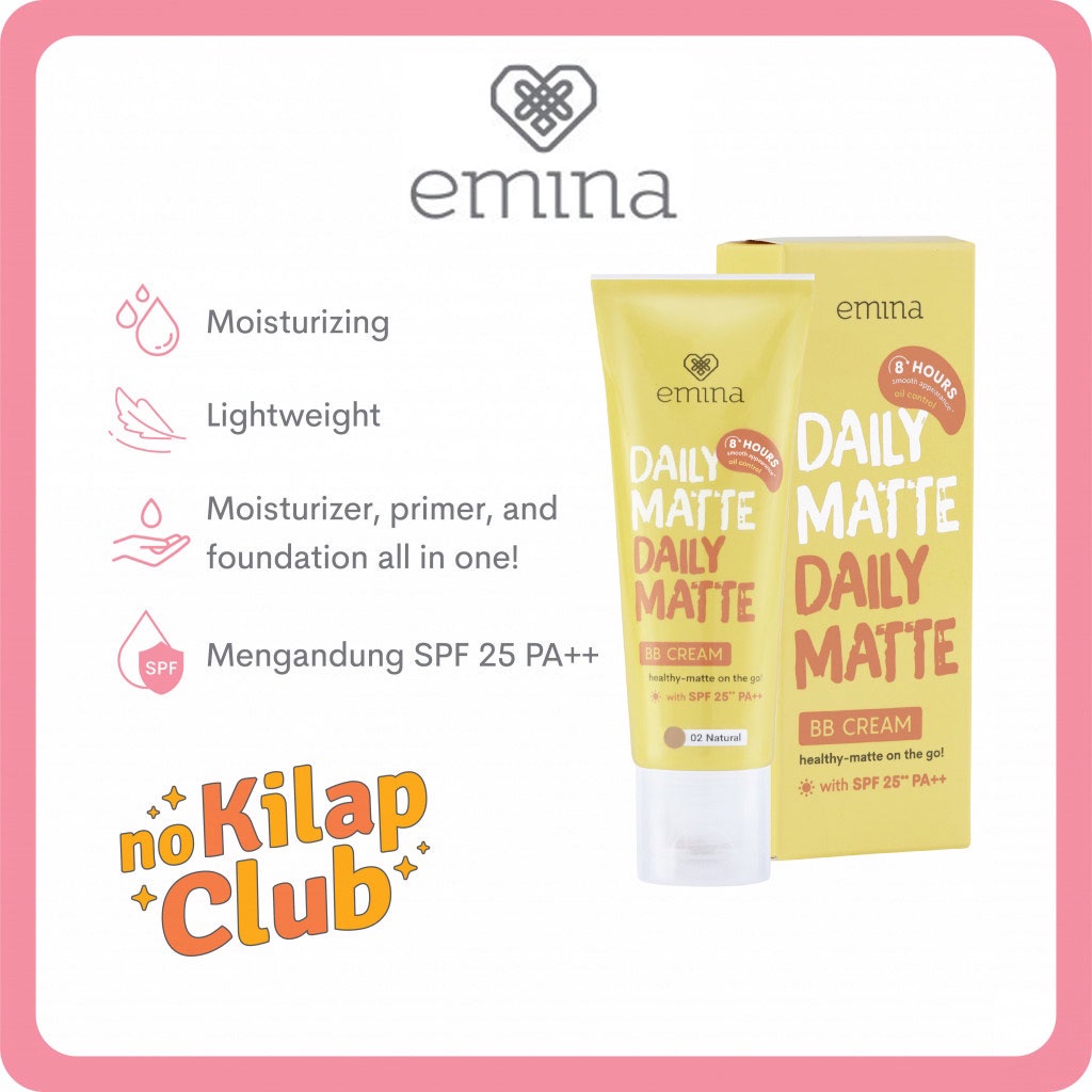 Emina Daily Matte BB Cream 16gr - 01 Light
