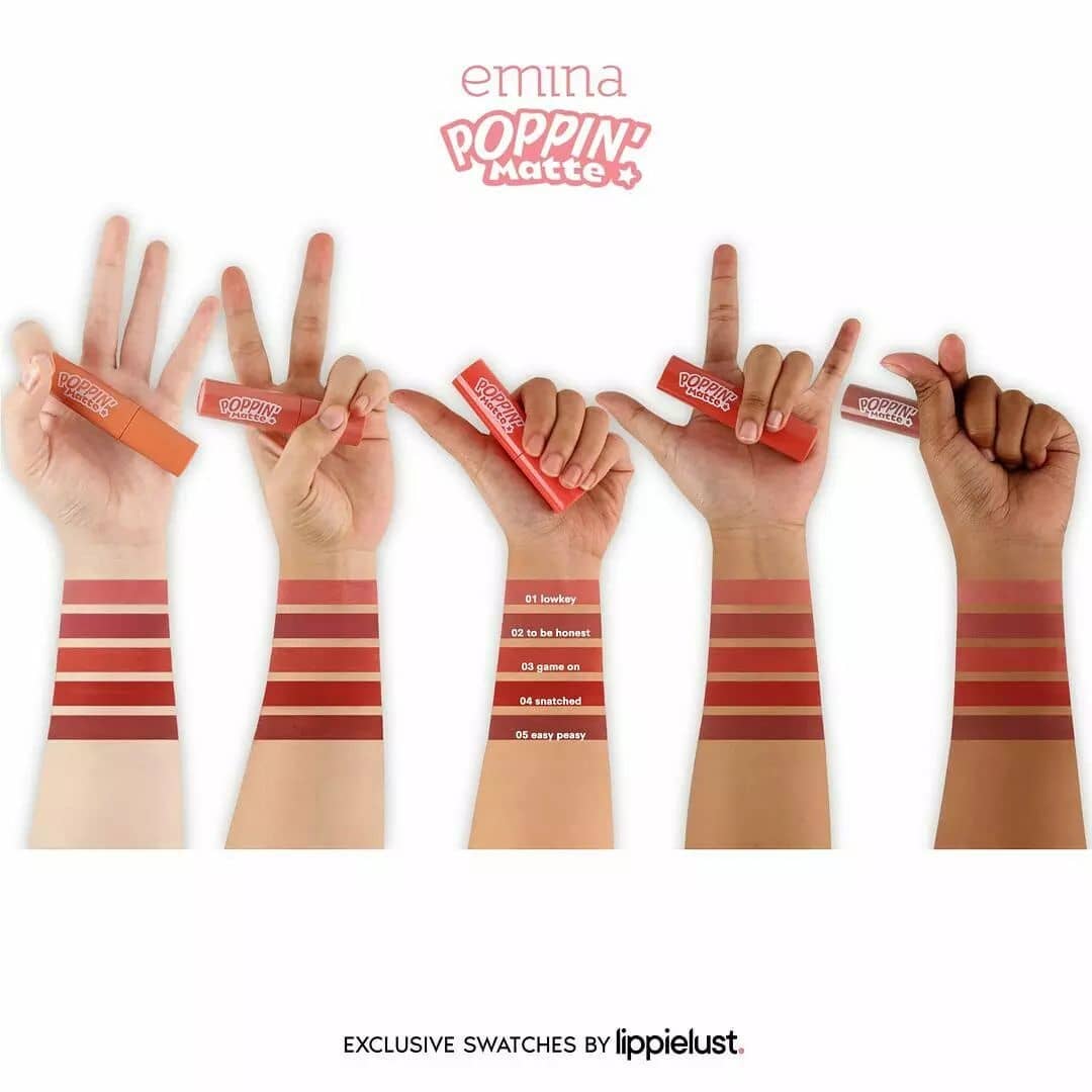 Emina Poppin Matte - 02 To Be Honest (Lip Matte)