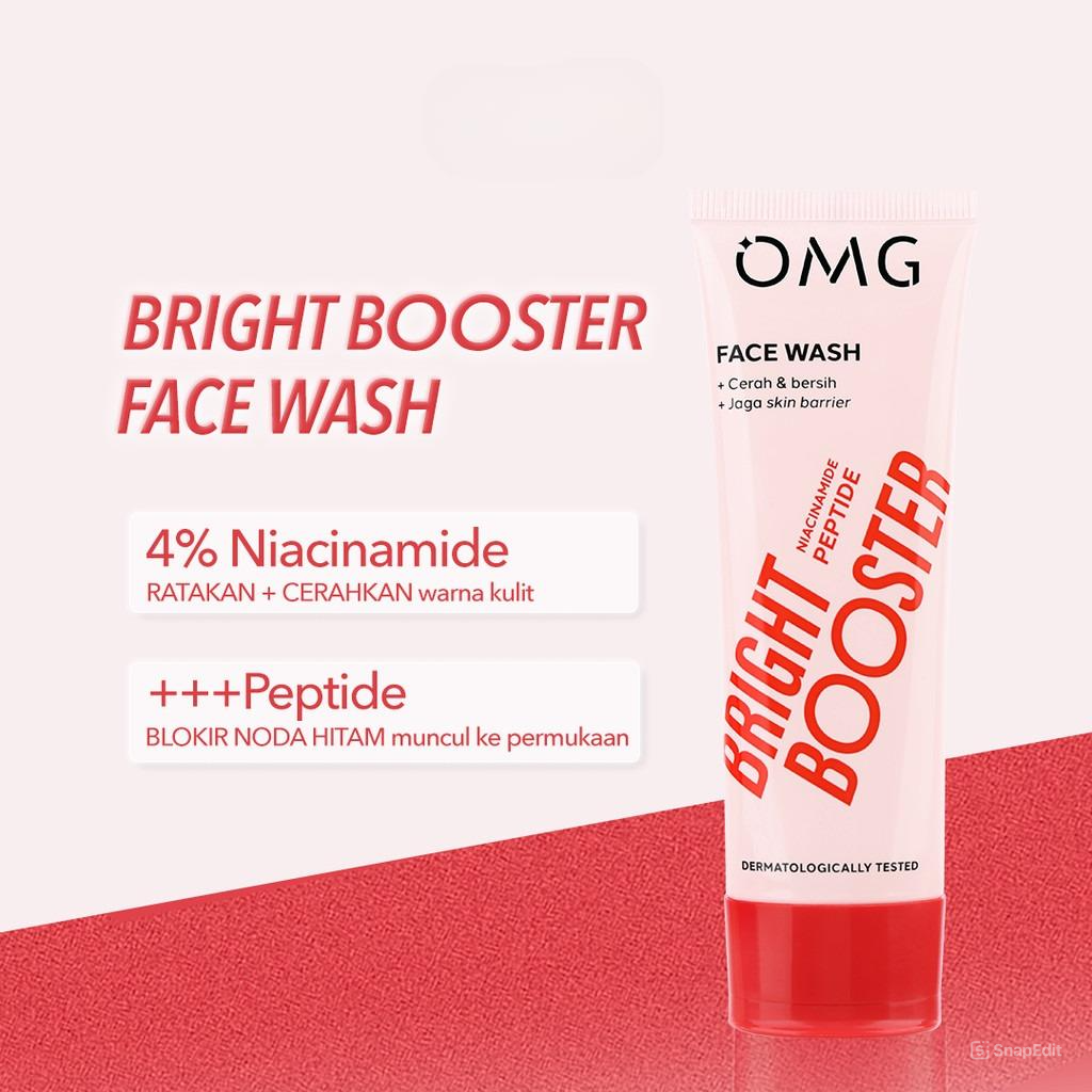 Oh My Glow Bright Booster Face Wash 50gr (OMG)