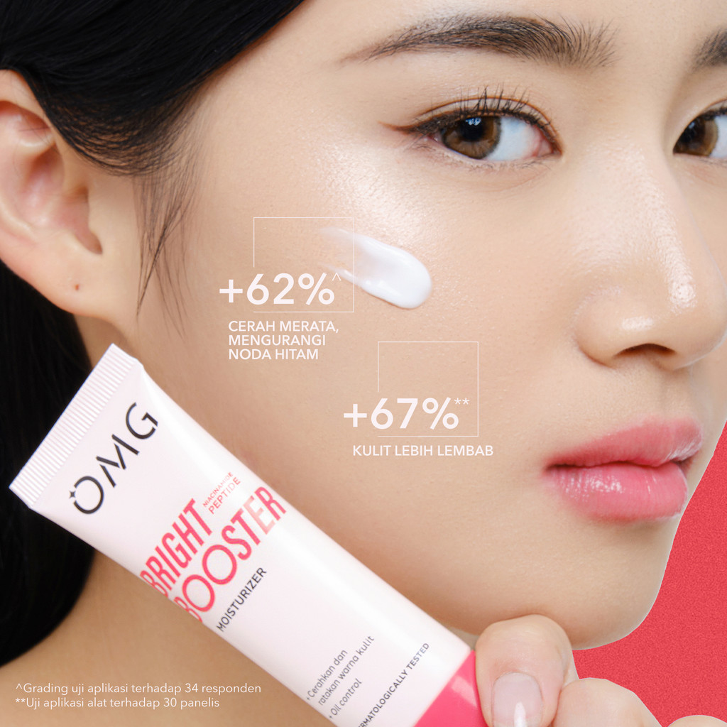 Oh My Glow Bright Booster Niacinamide Peptide Moisturizer 25gr (OMG)