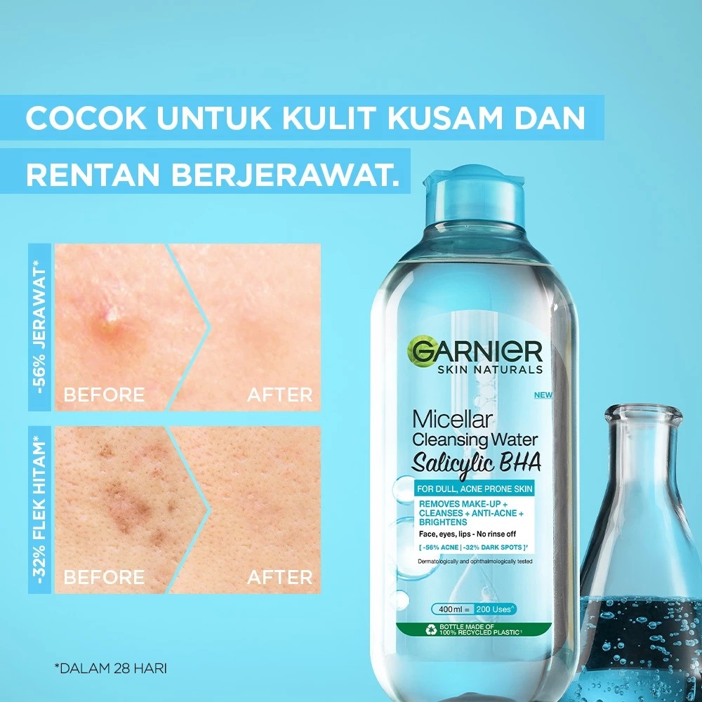 Garnier Micellar Cleansing Water - Salicylic BHA 125ml