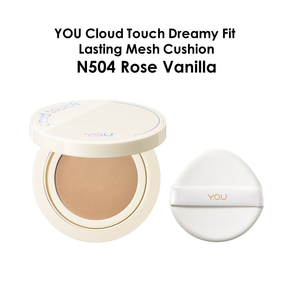 YOU Cloud Touch Dreamy-Fit Lasting Mesh Cushion SPF 30 PA+++ - N504 Rose Vanilla *