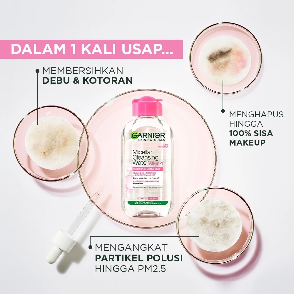 Garnier Micellar Cleansing Water - All in 1 Pink 125ml