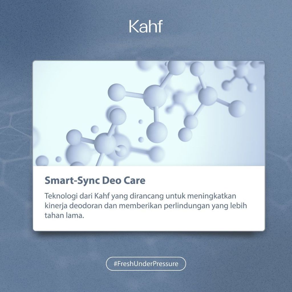 Kahf Antiperspirant Deodorant Roll On 45ml - Clean Fresh