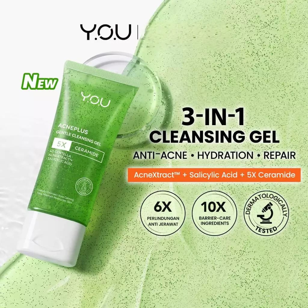 YOU Acneplus Gentle Cleansing Gel 100gr