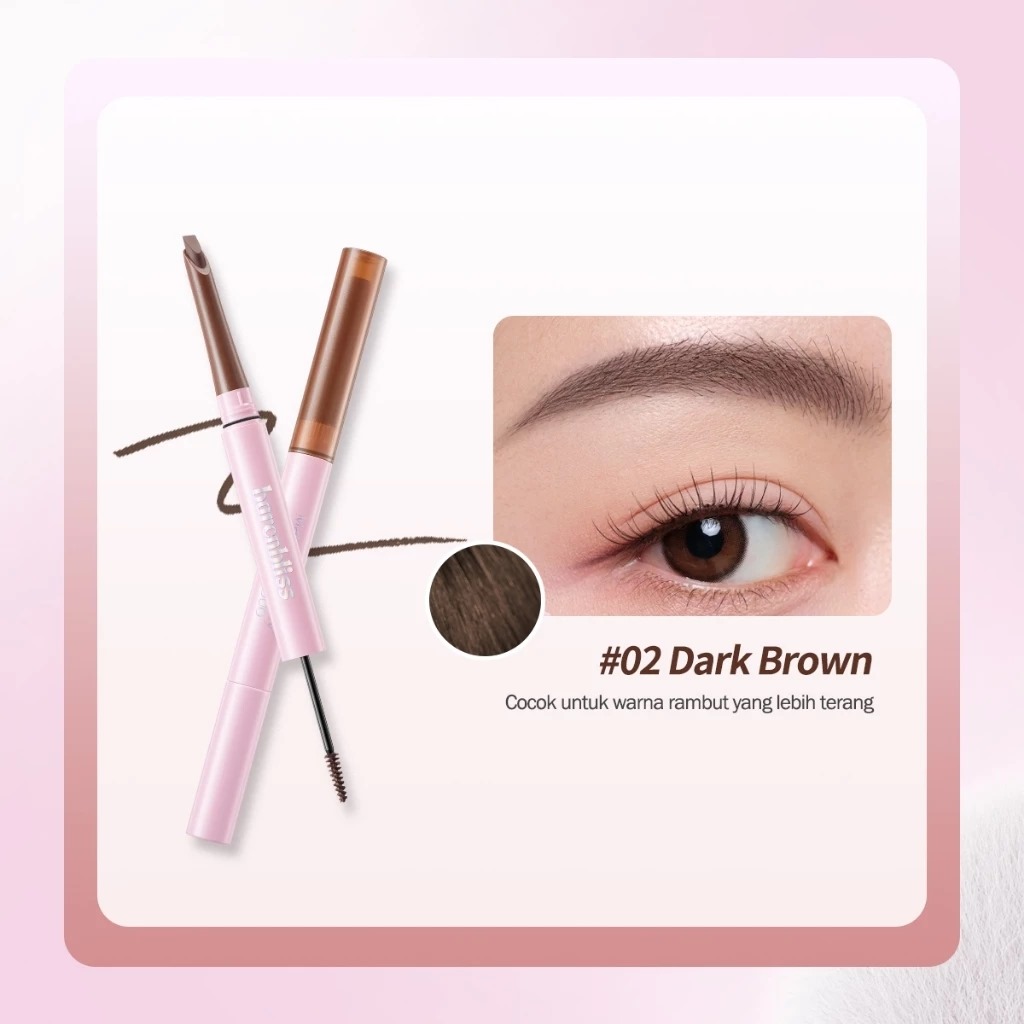 BNB Barenbliss Make Me Plushy Eyebrow Duo 2in1 - 02 Dark Brown