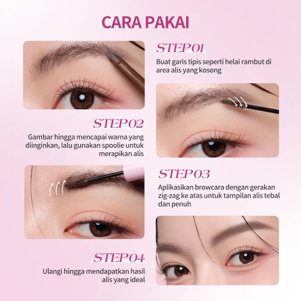 BNB Barenbliss Make Me Plushy Eyebrow Duo 2in1 - 02 Dark Brown