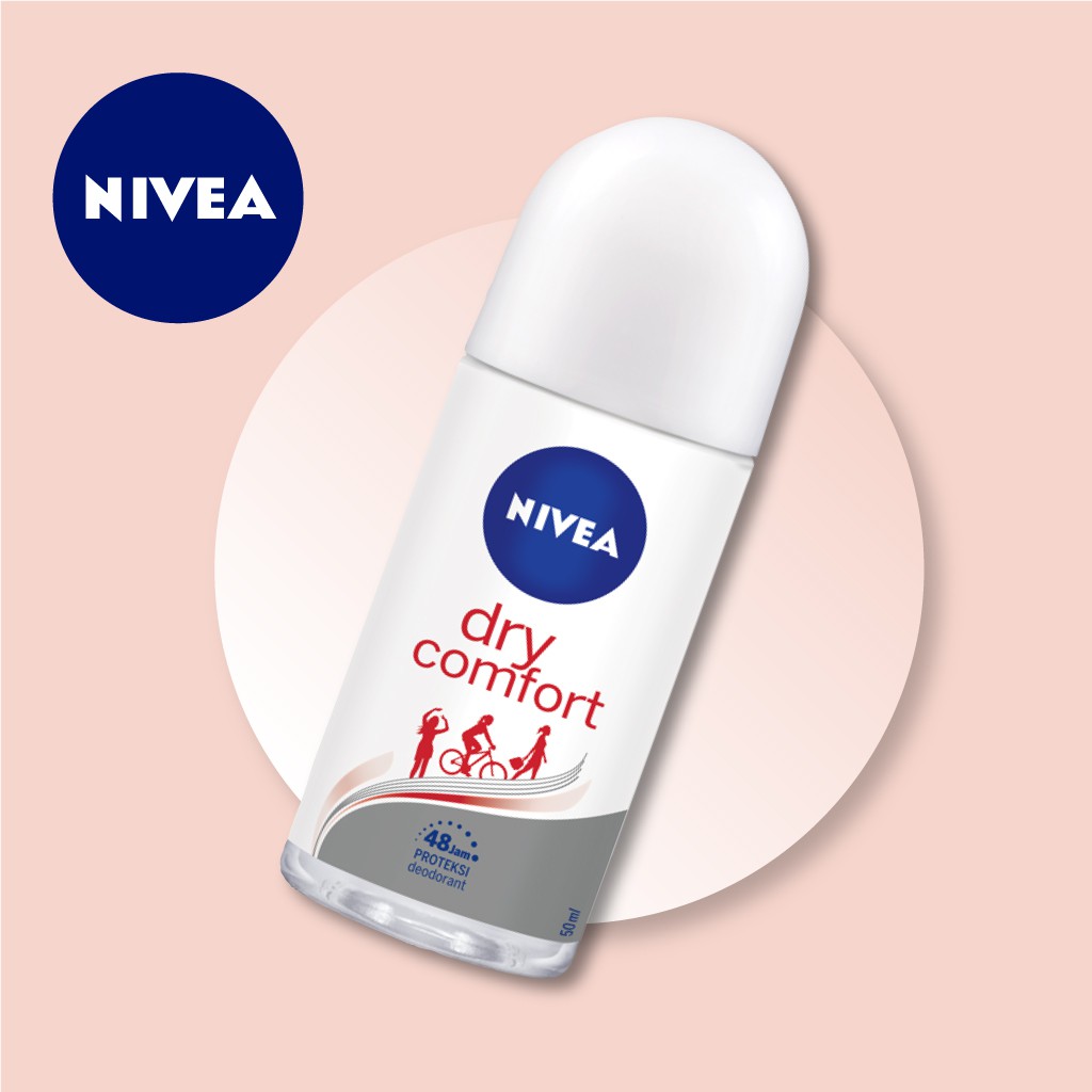 Nivea Deodorant Roll On 50ml - Dry Comfort