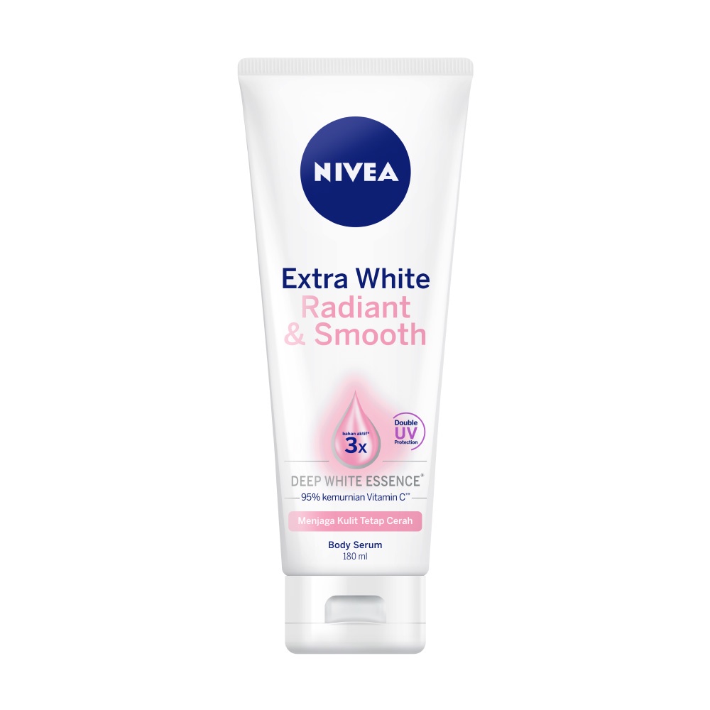 Nivea Body Serum Extra White 180ml - Radiant Smooth