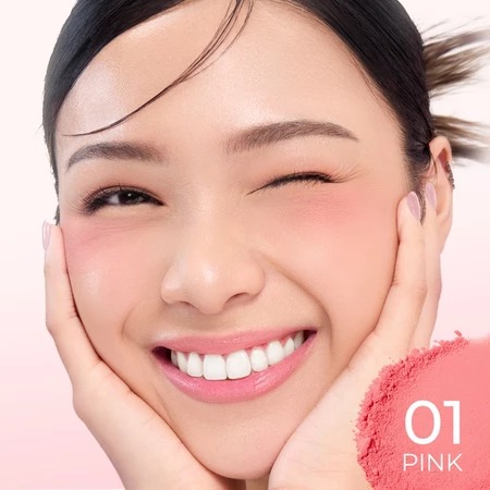 Hanasui Perfect Cheek Blush & Go 2.5gr - 01 Pink