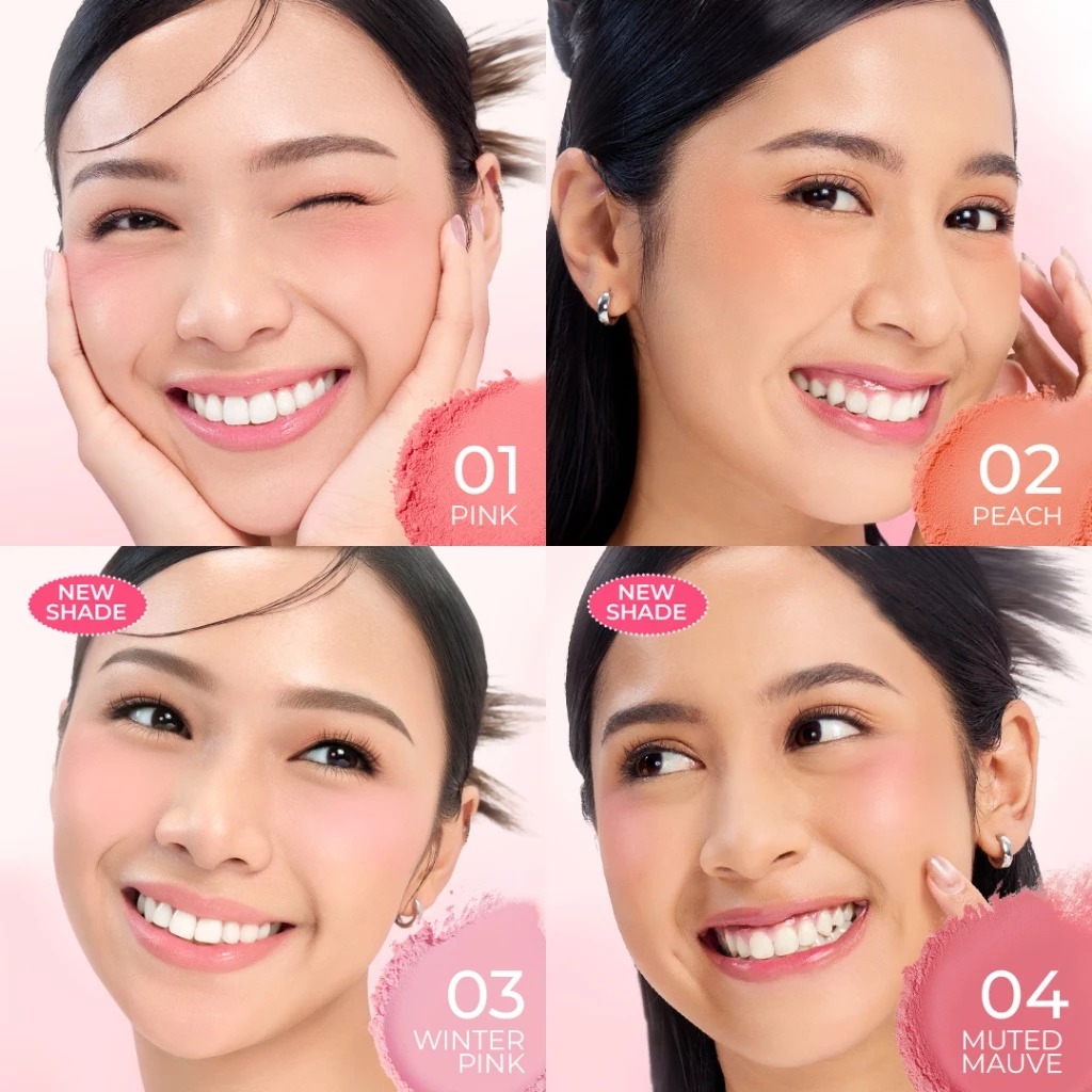Hanasui Perfect Cheek Blush & Go 2.5gr - 01 Pink