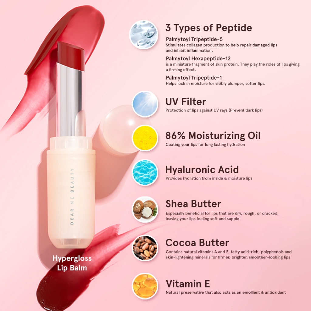 Dear Me Beauty Hypergloss Lip Balm 3,5gr - Dear Sonya