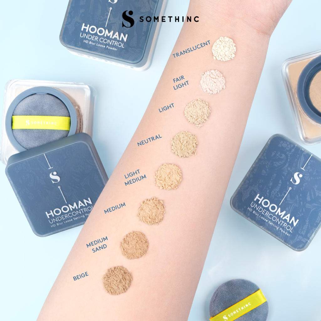 Somethinc Hooman Under Control HD Blur Loose Powder 13gr - Translucent