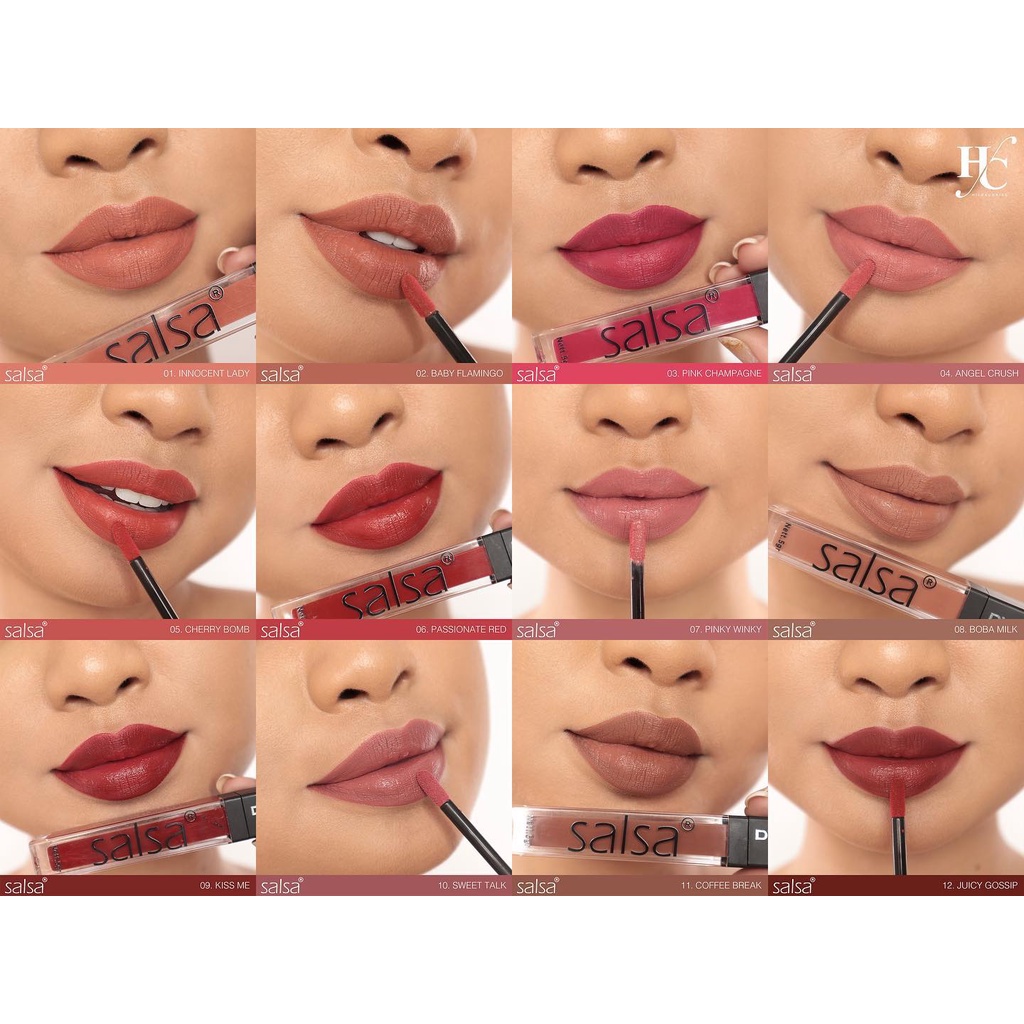 SALSA Dynamatte Lip Cream 5gr - 11 Coffee Break