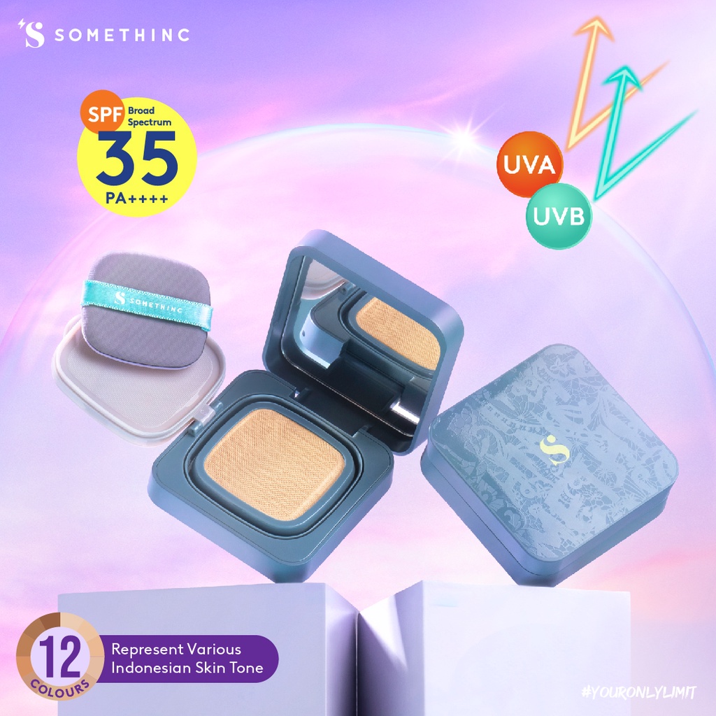 Somethinc Hooman Breathable UV Cushion SPF35 PA++++ - Nina (Cushion Matte)