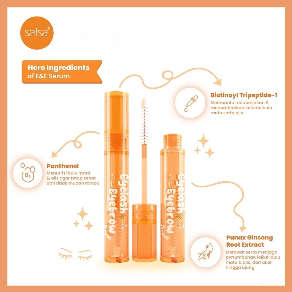 Salsa Eyelash & Eyebrow Serum 5ml